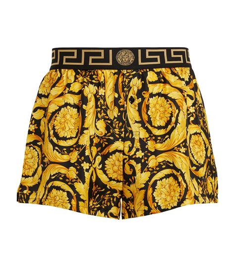 versace men's boxer shorts|versace men's shorts set.